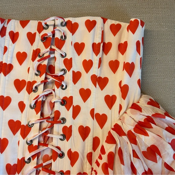 NWT Selkie The Queen Of Hearts Victorian Corset Valentine's Day Must Have - Picture 3 of 7